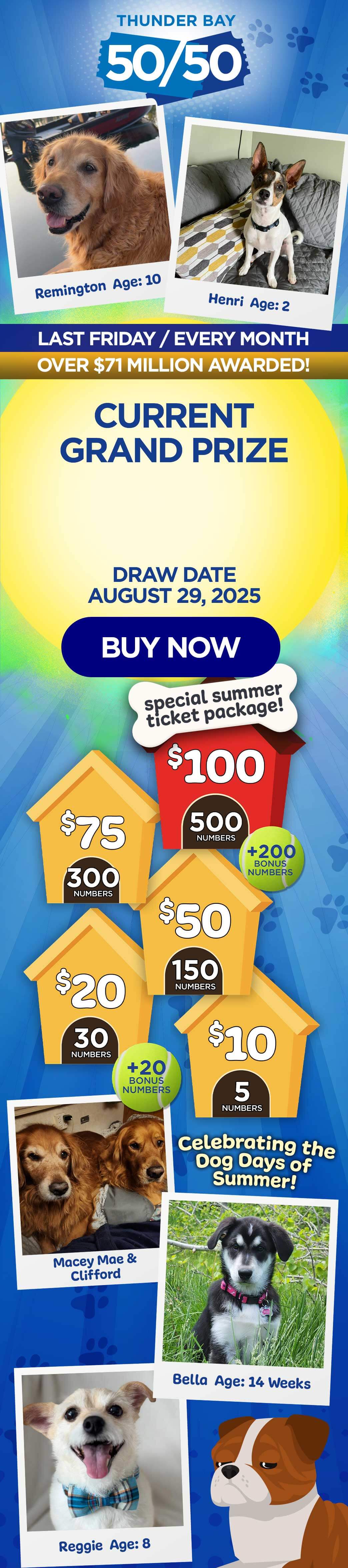 Grand Prize Banner Mobile