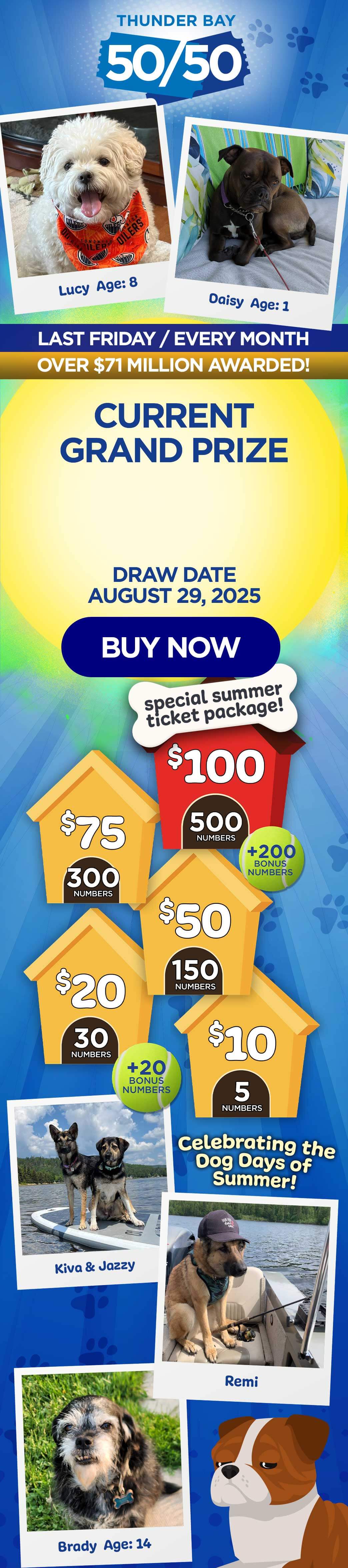 Grand Prize Banner Mobile