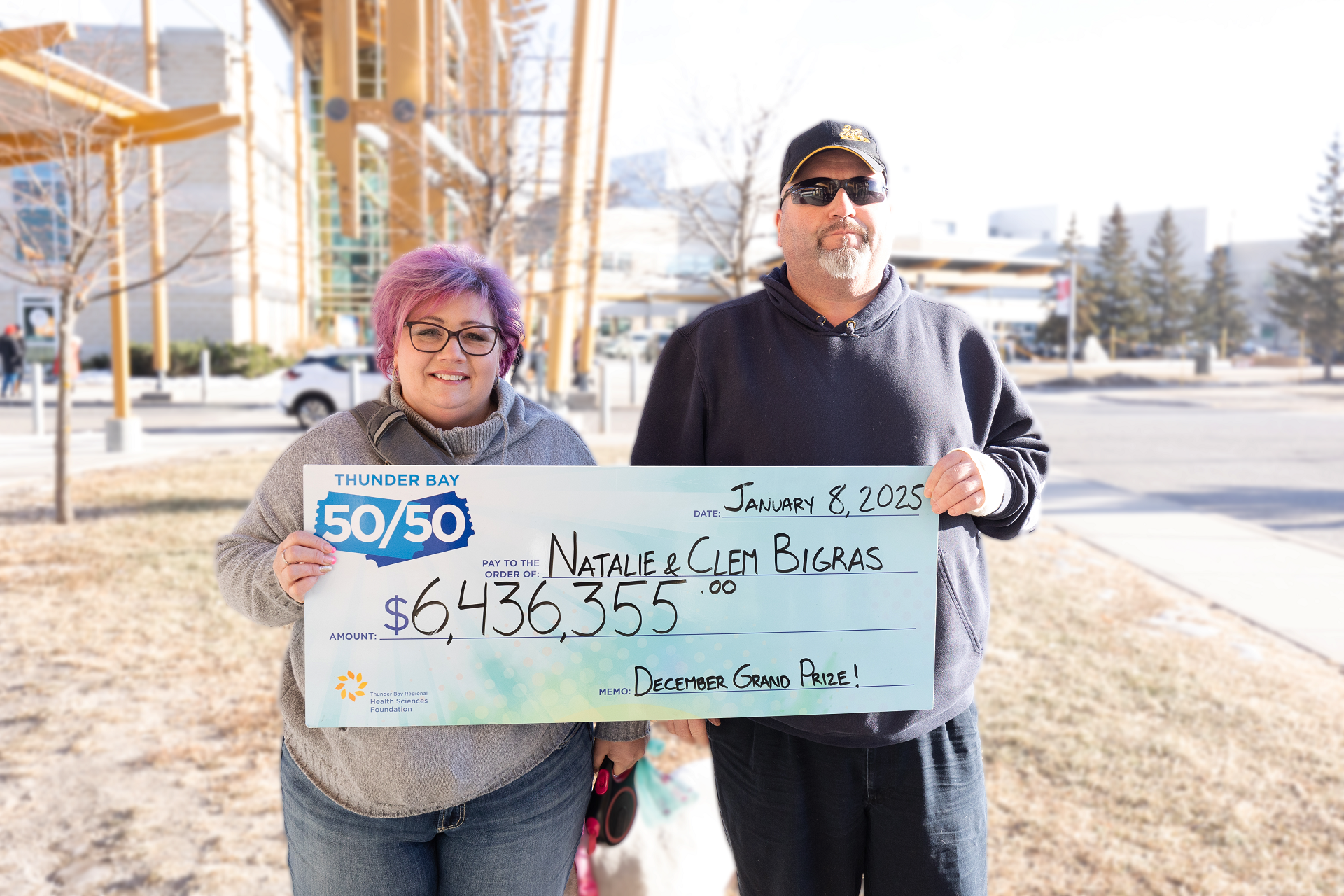 Thunder Bay 50/50 Past Winners