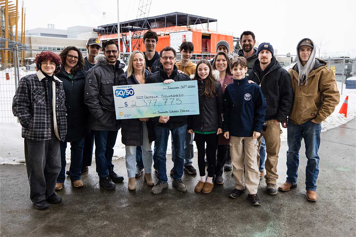 Thunder Bay 50/50 Past Winners