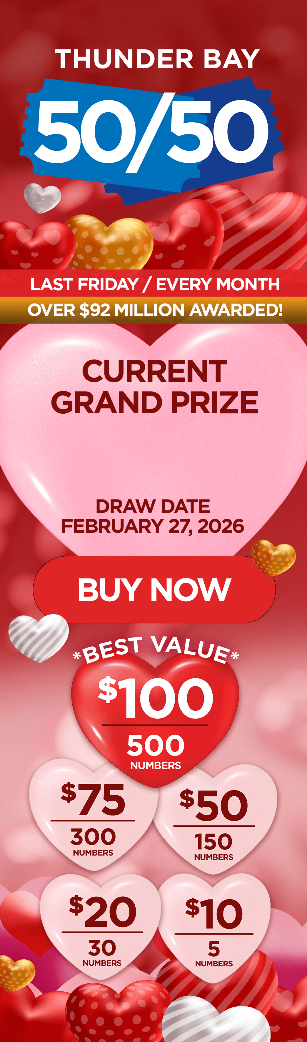 Grand Prize Banner Mobile