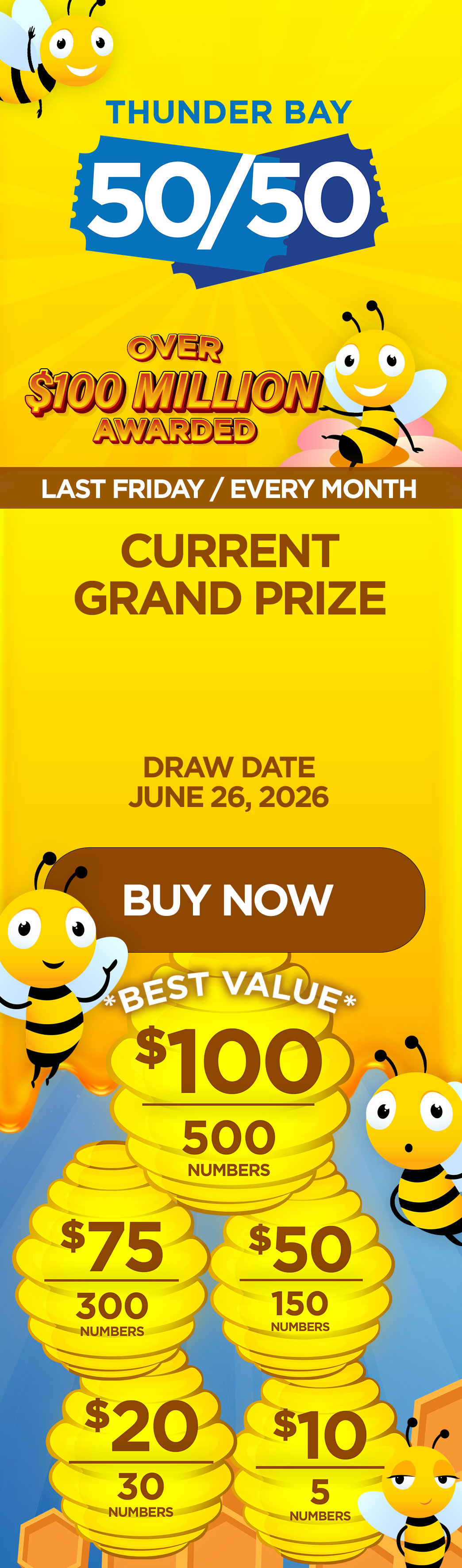 Grand Prize Banner Mobile