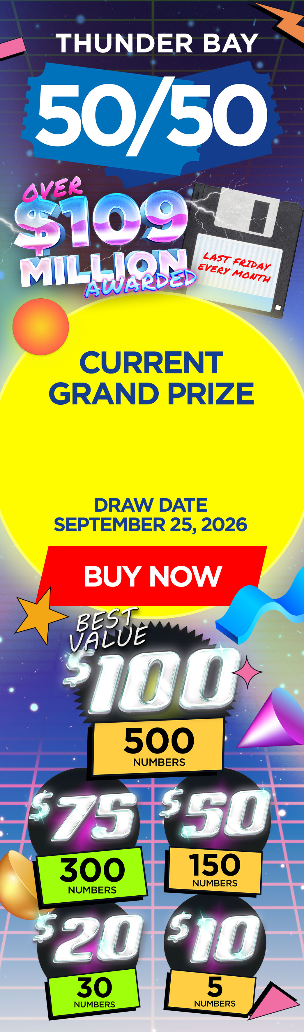 Grand Prize Banner Mobile